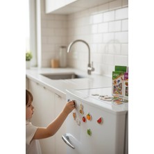 Eco Lounge Eğitici Manyetik Oyuncak Seti 56 Parça Hayvan Sebze Meyve Magnet