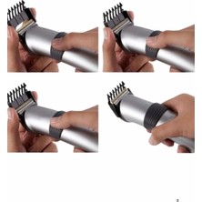 Eco Lounge Yeni Nesil Profesyonel Şarjlı Saç Sakal Tıraş Makinesi Ayarlanabilir 4 Taraklı