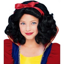 Ttt Pamuk Prenses Peruğu Kırmızı Fiyonklu