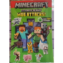 Ada Çanta Kırtasiye Minecraft Sticker Albüm 16 Sayfa 180 Adet Sticker AD82026