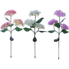 Eco Lounge Güneş Enerjili Kazıklı Çiçek LED Lamba