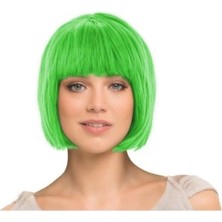 Eco Lounge Yeşil Küt Peruk Saç