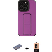 Cepte Toptan iPhone 13 Pro Max Çekirdek Yansıma - Şeffaf Maxco Cam Ekran Koruyucu + Pembe Renkli Kamera Lens Koruma Cam