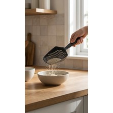 Eco Lounge Kedi Kumu Eleme Küreği, Metal Gövde ve Ince Diş Yapısıyla Hijyenik Temizlik Amaçlı