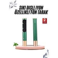 Eco Lounge Üflemeli Saç Düzleştirici Fön Tarak Yüksek Isı Ayarlı Iyon Özellikli