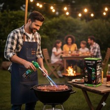 Eco Lounge Yumurcak Shop® Outdoor Kamp, Piknik ve Tamir Işleri Için Kamp Gazı Seti – Taşınabilir Pürmüz Alev Tabancası ve Yüksek Performanslı Gaz Kartuşu