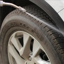 Eco Lounge Bahçe Sulama Araç Oto Yıkama Temizlik Tazyikli Su Püskürtme Yüksek Basınçlı Hortum Ucu Aparatı 50 cm