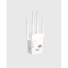 Eco Lounge 300MBPS Wifi Menzil Genişletici 4 Antenli Wpa3 Güvenlikli Priz Tipi Repeater