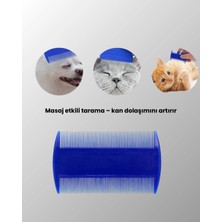 Eco Lounge Evcil Hayvan Bakımı Için Dayanıklı ve Çok Amaçlı Tarak Seti (4 Parça)