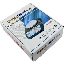 Eco Lounge Diamond LCD Dijital Göstergeli Elektronik Hassas Terazi SF-400D (500 Gr-0.01)