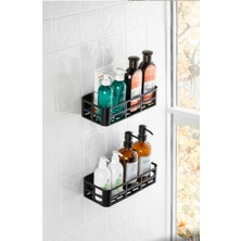 Eco Lounge 2’li Banyo Organizer Düzenleyici Yapışkanlı Raf