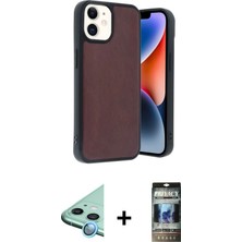 Cepte Toptan iPhone 11 Kıvılcım Işık Serisi - Siyah 34D Hayalet Izgaralı Cam + Mavi Raze Metal Kamera Lens