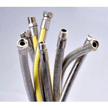 Eco Lounge Ocak Fırın Doğalgaz Bağlantı Fleksi Extra Korumalı Hortum 0.50 cm