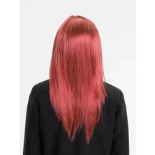 Eco Lounge Kızıl Renk Düz Kesim Peruk
