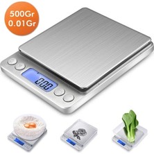 Eco Lounge Crown Dijital Göstergeli Kare Mutfak Terazi (3 Kg/0.1)
