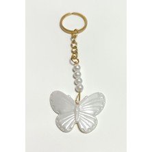 Ronanna Kelebek Inci Anahtarlık