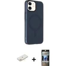 Cepte Toptan iPhone 11 Çekirdek Modern Prime - Siyah 34D Hayalet Izgaralı Cam + Sarı Renkli Kamera Lens Koruma Cam