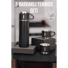 Eco Lounge 500 ml Kapasiteli Taşınabilir Basınçlı Termos Seti Günlük Kullanım Için Ideal