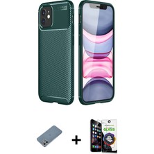 Cepte Toptan iPhone 12 Mini Eksen Form Prime - Şeffaf Temperli Cam Ekran Koruyucu + Gümüş Shine Kamera Lens Koruma Cam