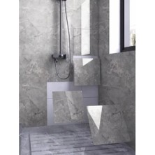 Eco Lounge Gri Mermer Desen Duvar Sticker (30X30)