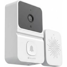 Eco Lounge Wifi Akıllı Kapı Zili Kamera Gece Görüşlü Çift Yönlü Sesli