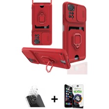 Cepte Toptan Redmi Note 11 Vadi Form Prime - Şeffaf Temperli Cam Ekran Koruyucu + Şeffaf Kamera Lens Koruma Cam