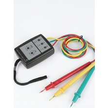 Gümrük Bey SP8030 Dijital Faz Sırası Gösterge LED ve Buzzer Uyarılı Test Cihazı