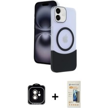 BUTİMAR'S iPhone 11 Kozmos Form Özel Seri - Siyah 6d Mat Seramik Hayalet Nano Ekran Koruyucu + Turuncu Pvd Metal Kamera Lens