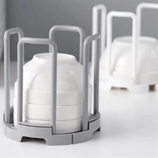 Eco Lounge Tabak Bardak Kase Standı Bulaşık Kurutma Tutucu Mutfak Düzenleyici Organizatör