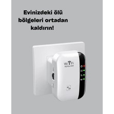2.4ghz Wifi Tekrarlayıcı Router – Wps Destekli Kablosuz Ağ Genişletici