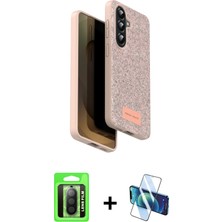 BUTİMAR'S Galaxy A17 5g Vadi Klasik Serisi - Siyah 3D Antistatik Seramik Nano Ekran Koruyucu + Siyah Raze Metal Kamera Lens