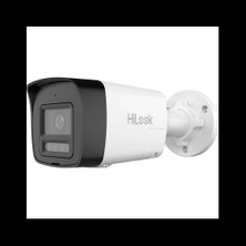 Hilook Hılook IPC-B120HA-LUFC, 2mpix, 2,8mm Lens, H265+, Dual Light, 30MT Gece Görüşü, Dahili Mikrofon, IP67, Poe, Bullet, Ip Kamera