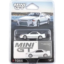 Mını Gt Nissan Skyline Gt-R R32 Veilside Combat C-I White 1:64 Diecast Model Araba 1066