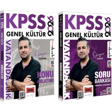 Akm Kitap Yargı Yayınları 2026 Kpss Genel Kültür Vatandaşlık Konu ve Soru Bankası Seti 2 Kitap