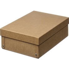 IKEA Beyaz Fonksiyonel Kapaklı Kutu 25X35X8 cm