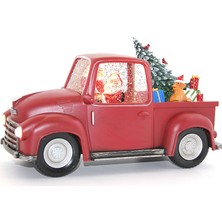 Ttt Araba Tasarımlı Işıklı Müzikli Noel Baba Kar Küresi