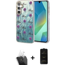 Galaxy A15 4g Zirve Modern Prime - Siyah 6d Antistatik Mat Seramik Hayalet Nano Ekran Koruyucu + Şeffaf Kamera Lens Koruma Cam