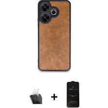 BUTİMAR'S Redmi 13 4g Kıvılcım Işık Serisi - Siyah 6d Antistatik Mat Seramik Hayalet Nano Ekran Koruyucu + Şeffaf Kamera Lens Koruma Cam