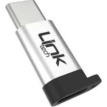 Linktech O186 Micro Usb-Type-C Dönüştürücü