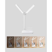 LED Işıklı Masa Lambası – Göz Yormayan, Kısılabilir ve Esnek Başlıklı - Lisinya