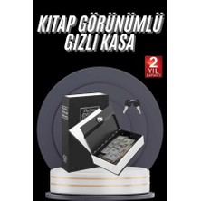 Eco Lounge Gizli Kasa Kilitli Sözlük Görünümlü 18CM Gizli Kasa Büyük Boy Anahtarlı