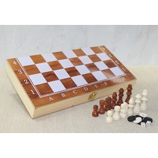 Ttt Ahşap Kutulu Satranç Model 1