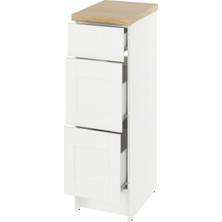 IKEA Beyaz Fonksiyonel Mutfak Dolabı 40 cm