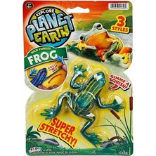 Eco Lounge Jaru Planet Earth Esnek Hayvanlar Kurbağa -Yılan-Kertenkele -1 Adet Stokta Olan Gönderilir