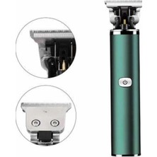 Eco Lounge Tıraş Makinesi Profesyonel Paslanmaz Çelik T-Bıçak Saç Sakal Ense Vücut