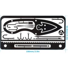 Eco Lounge Çok Fonksiyonlu Hayatta Kalma Balıkçı Kiti