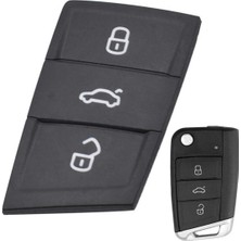 Gma Keys Volkswagen Golf 7 Polo Tiguan Octavia Kodiaq Leon Ibiza Oto Kumanda Kabı Plastik Tuş Takımı