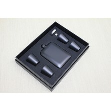 Ttt 4 Shot Bardaklı Matara Seti Siyah