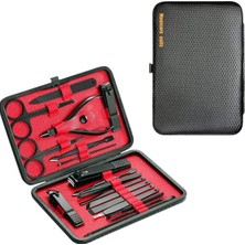 Eco Lounge 17 Parça Manikür Seti El ve Ayak Bakımı Törpü Cımbız Tırnak Temizleme