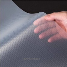 Eco Lounge Mutfak Kaydırmaz Şeffaf Raflık Kaymaz Dolap Içi Çekmece Örtüsü Pvc 45X300 cm Koruyucu Eva Kalın